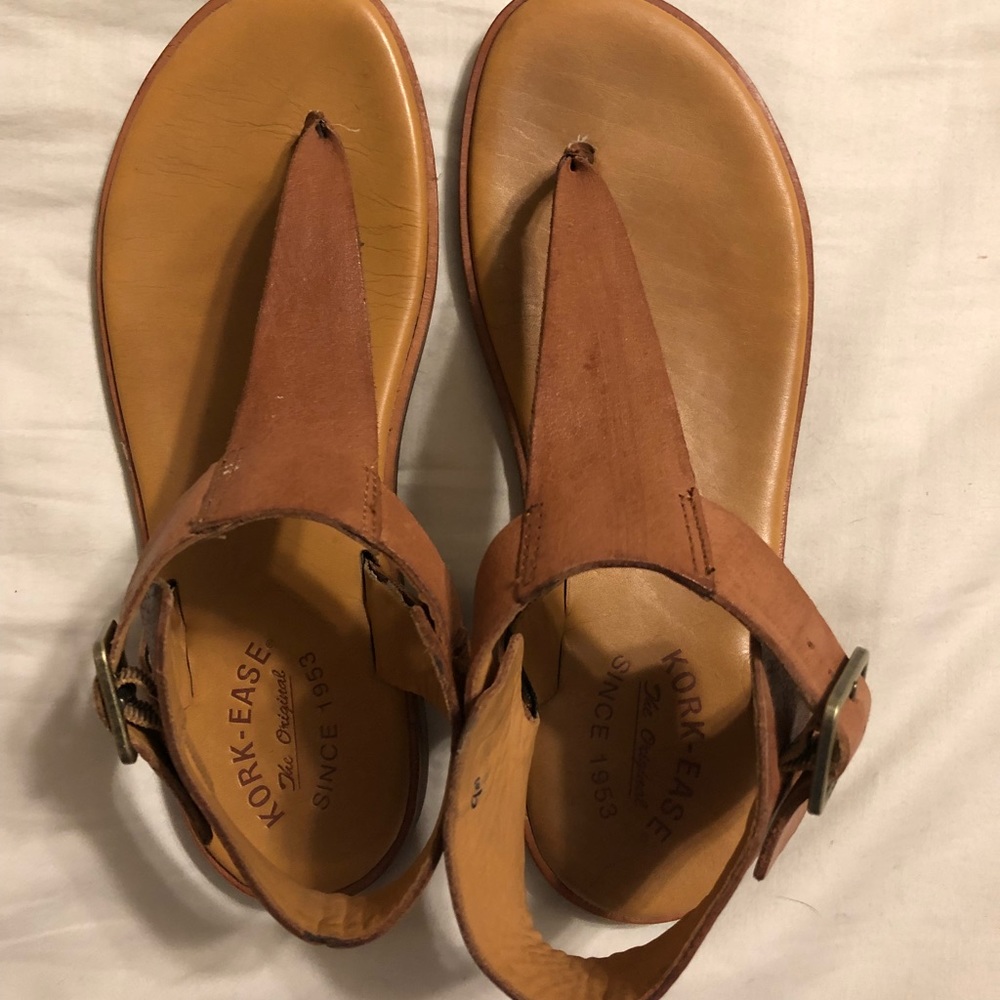 Kirk-Ease Leather Sandals