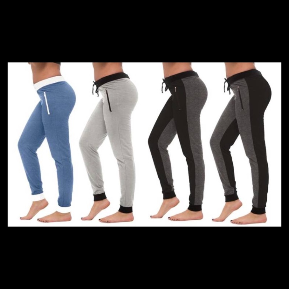 🔴FINAL PRICE🔴 BLACK  joggers with zipper pockets