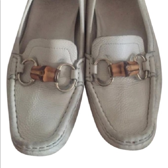gucci bamboo horsebit loafers