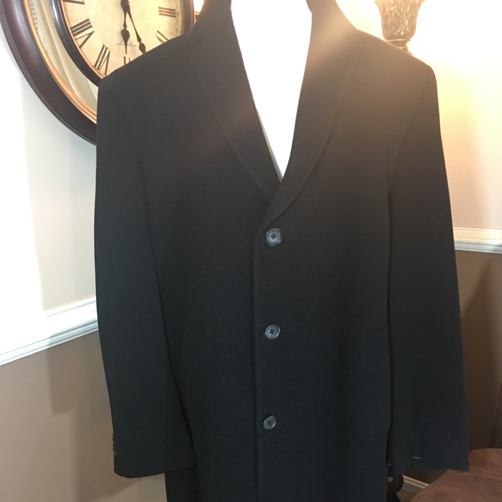 Like New Joseph Abboud Men's Dress Overcoat Coat