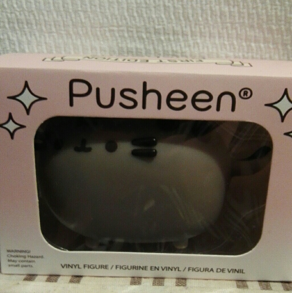 Pusheen cat vinyl and mini planter