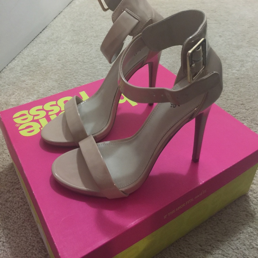 Charlotte Russe Nude Stiletto Heels