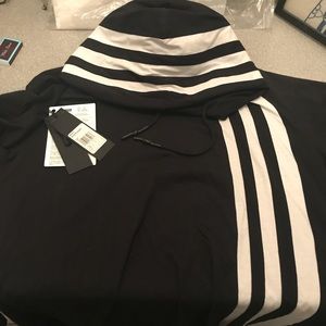 Y3 3 stripe hoodie.