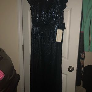 Adrianna Papell Sequin Evening Gown