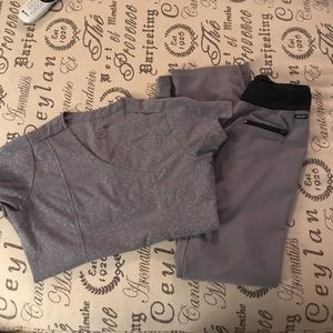 Jockey XS Gray Scrubs