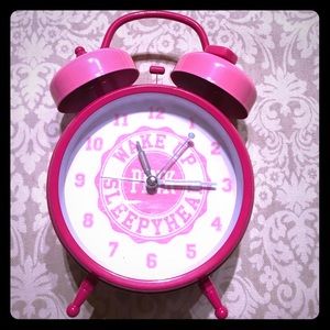 Victoria’s Secret PINK alarm clock ⏰