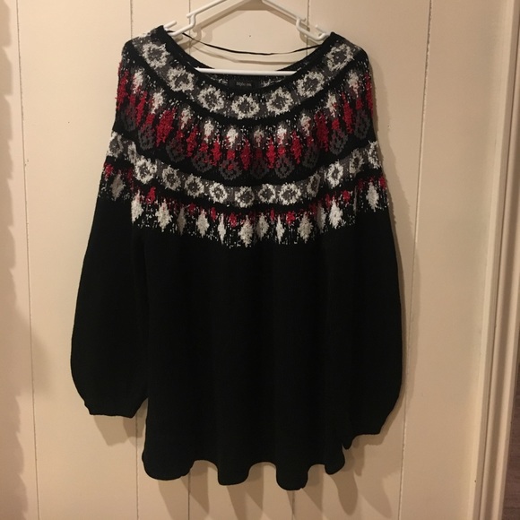 Black & Red Sweater - Picture 1 of 3