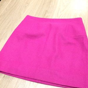 J. Crew Wool Mini Skirt