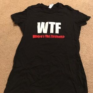 Never worn Where’s The Fireball shirt