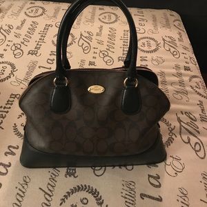 Coach Purse. Brown and Black