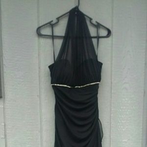 Blondie nites halter top dress, size 13