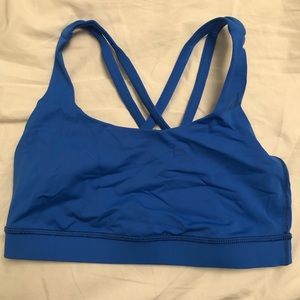 Lululemon Blue Sports Bra
