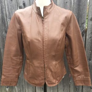 Coldwater Creek Leather Jacket