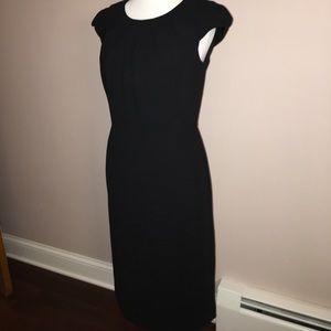 Stunning Talbots classic black dress