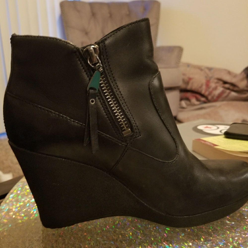 UGG wedge booties