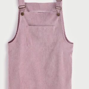 Corduroy Overall Dress
