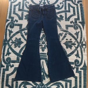 Free people bell bottom jeans
