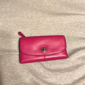 Hot Pink Coach Wallet