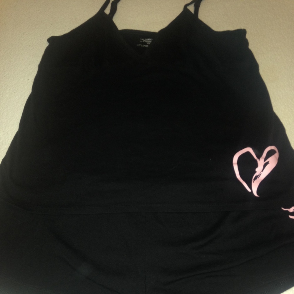 Pajamas-camisole and matching shorts