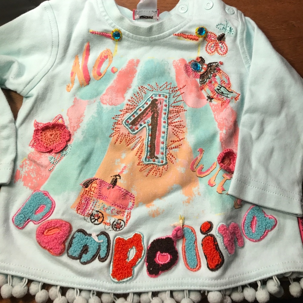 6m girls Pampolina shirt