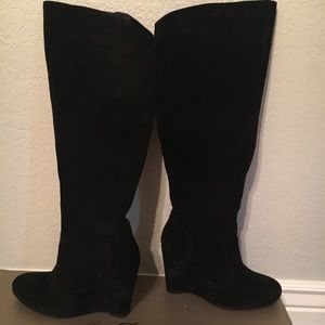 Thigh High Suede Boots