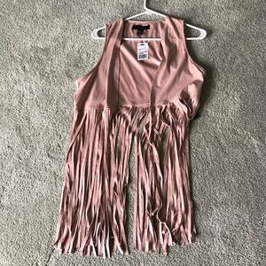 Forever 21 tassel vest