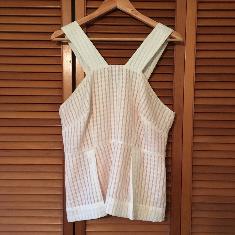 Anthropologie Maeve Peplum Top