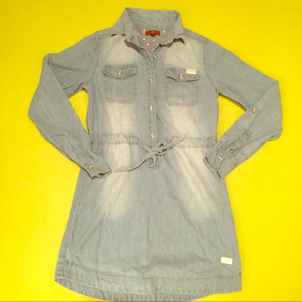 Girls 7 For All Mankind Jean Dress