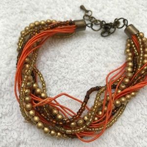 Urban Outfitters Bracelet - Beads & String