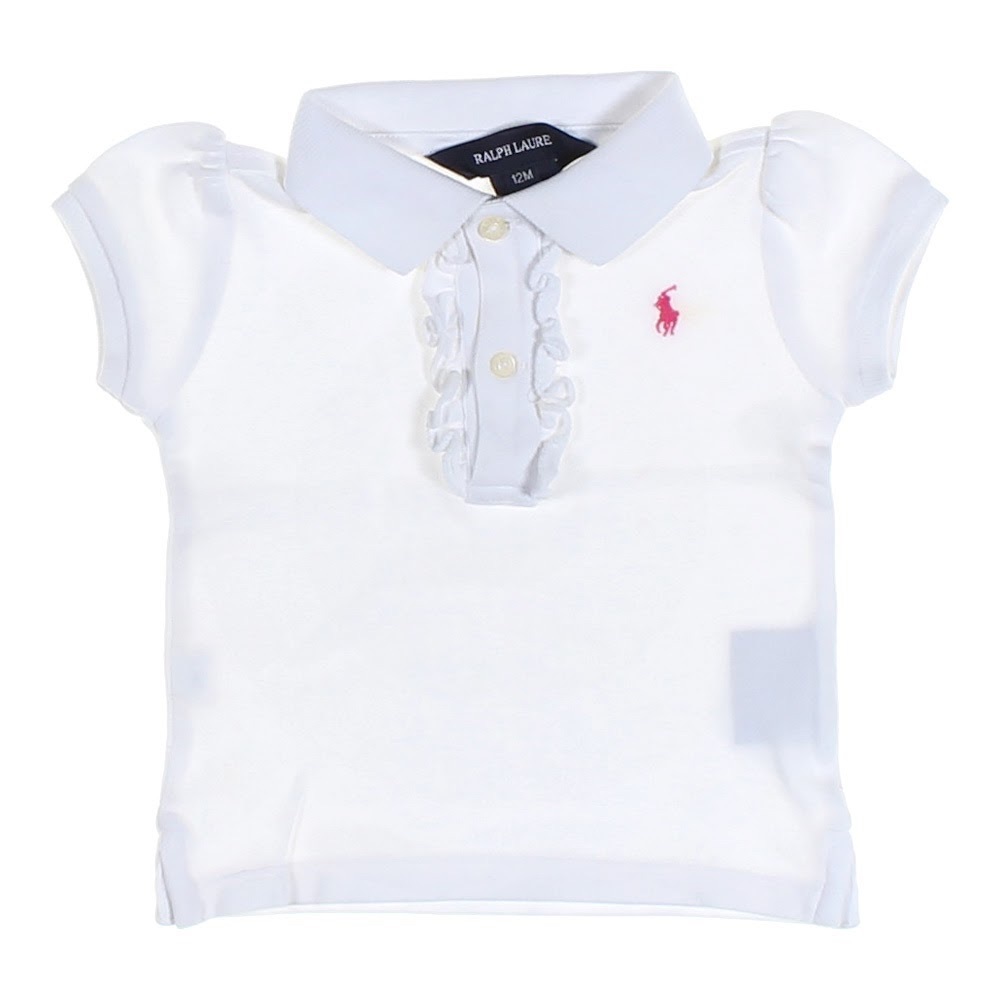 Ralph Lauren 12mo Infant Girl Polo Shirt