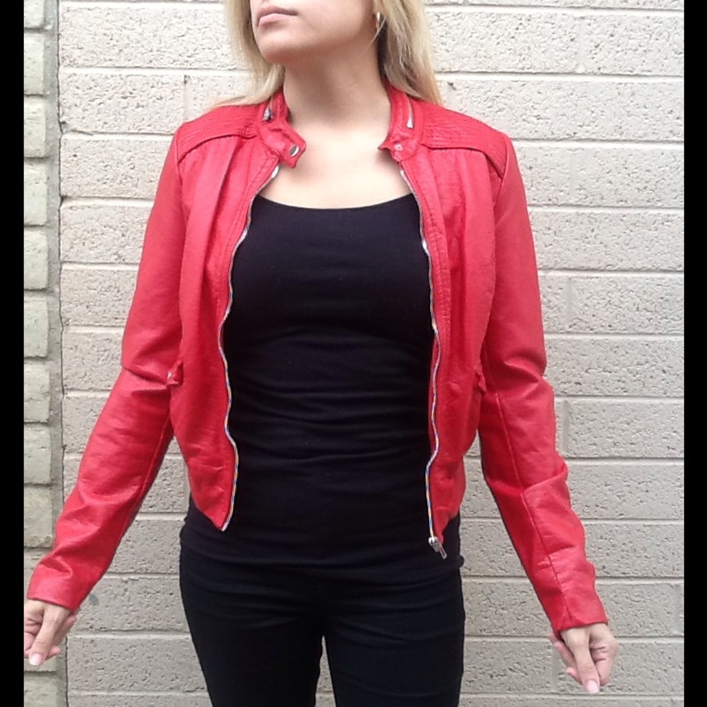 Red Charlotte Russe Jacket size Medium