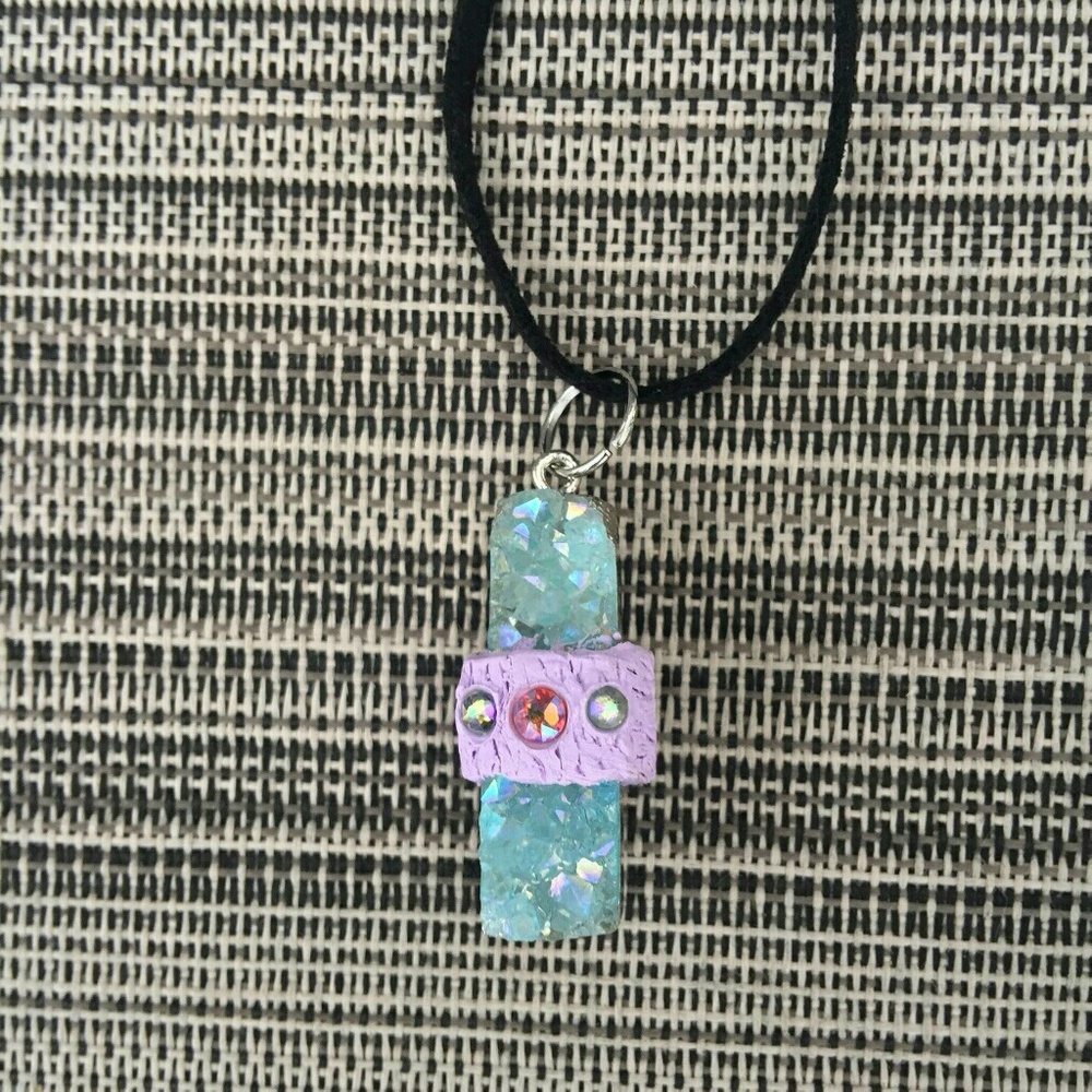 Sedona Crystal & Clay Swavorski Crystal Necklace