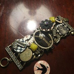 Betsey Johnson bracelet from Alice in Wonderland