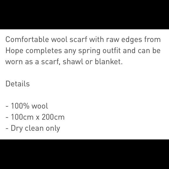 HOPE Big Scarf in Old Pink - Picture 3 of 8