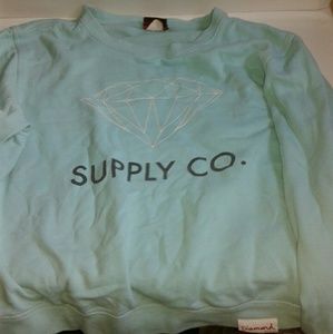 womens large long sleeve sweater diamond supply co