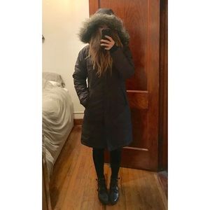 NWT Columbia dark grey parka