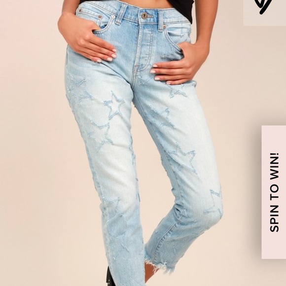 Lulus Denim - Pistola Seeing Stars Light Wash Jeans