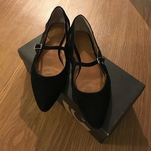 Black Corso Como Ballet Flats