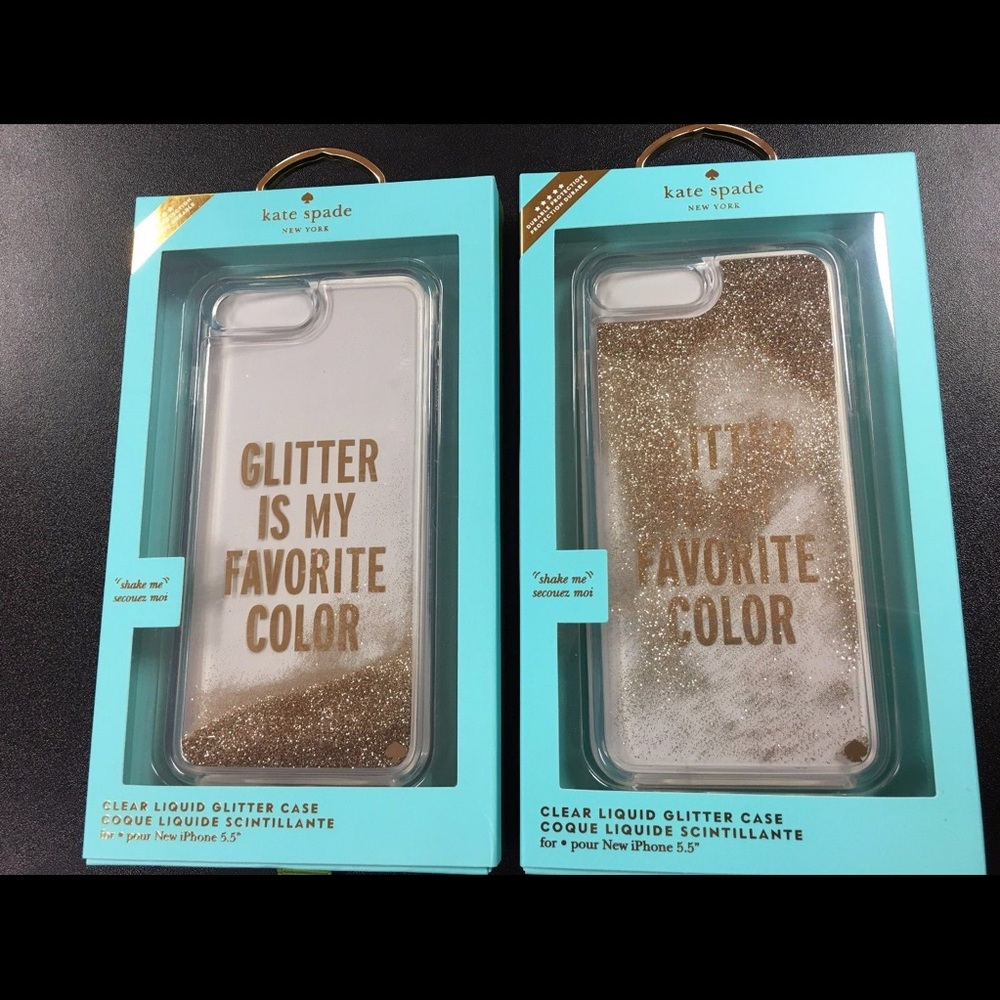 Kate Spade “Glitter” iphone 7/8 case