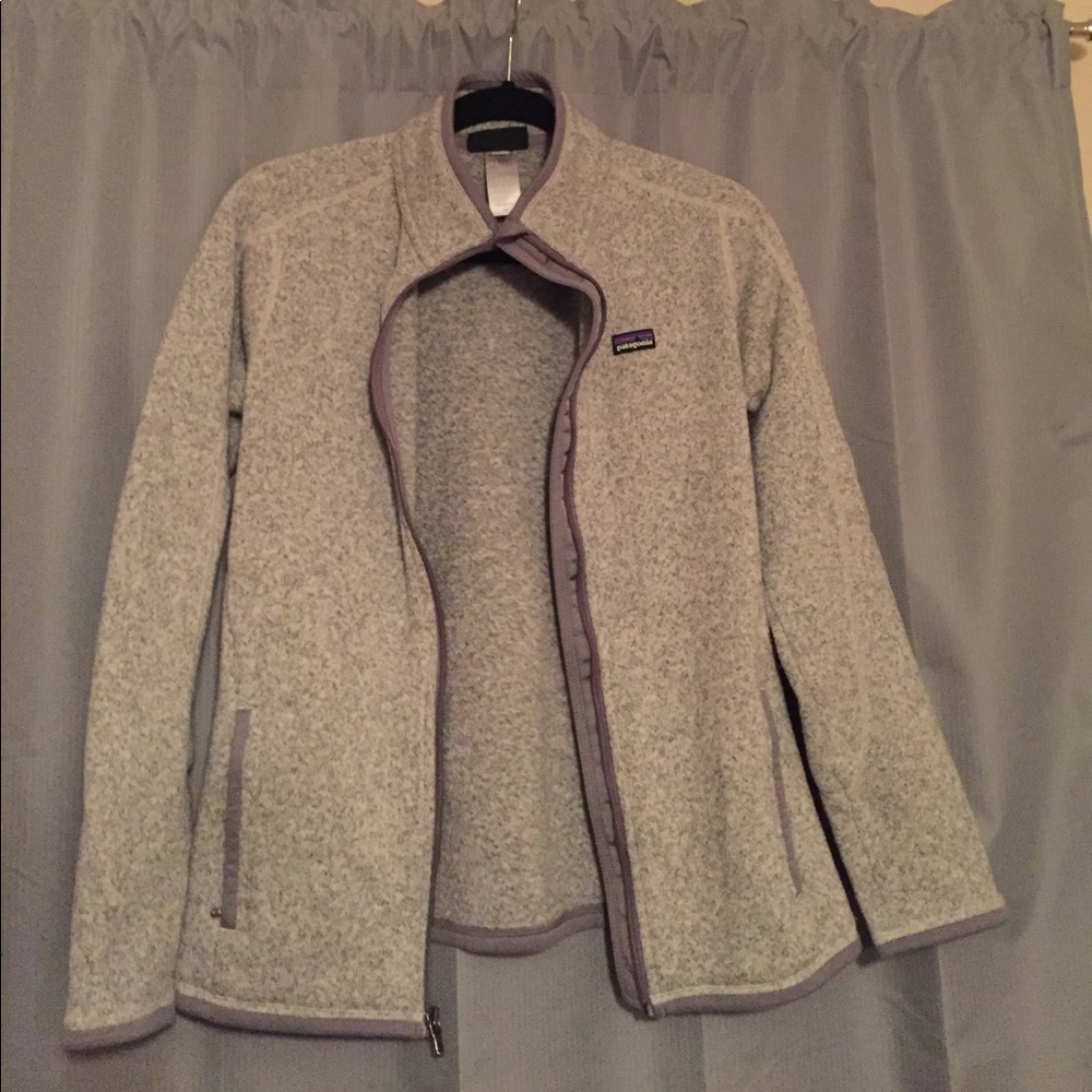 Patagonia zip up women’s sweater jacket