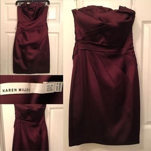 Karen Millen plum dress