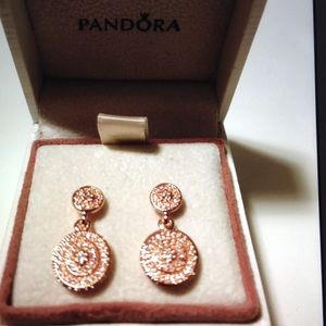 pandora rose gold earrings pandora rose gold earrings