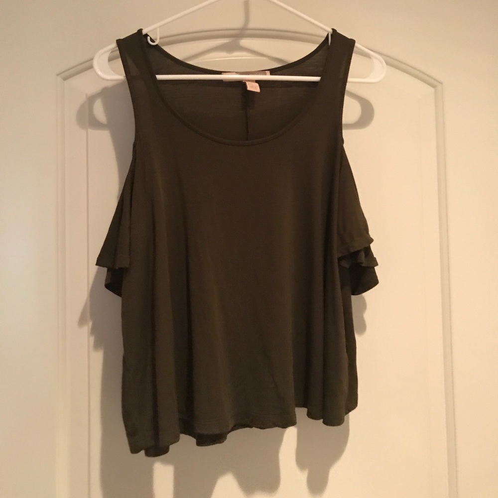 Forever 21 Cold Shoulder Top