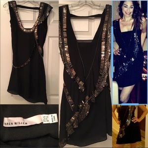 Rockstar style Karen Millen dress.