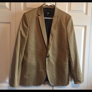 H & M khaki/tan blazer/jacket