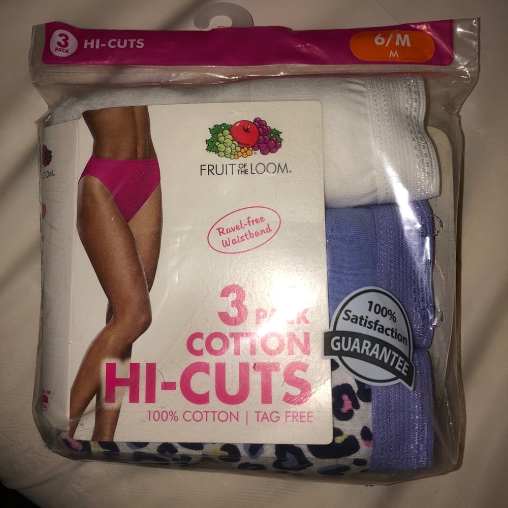 unopened high cut and rise underwear