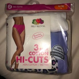 unopened high cut and rise underwear