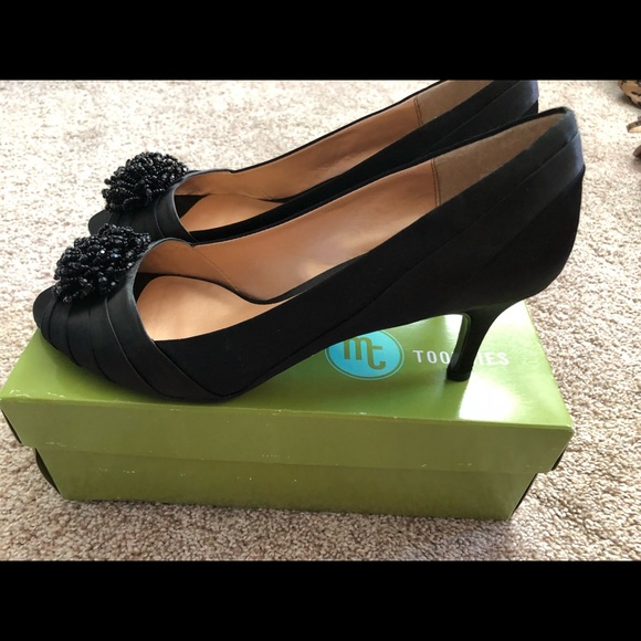 ʙʟᴀᴄᴋ ᴏᴘᴇɴ ᴛᴏᴇ ʜᴇᴇʟs - Picture 2 of 2