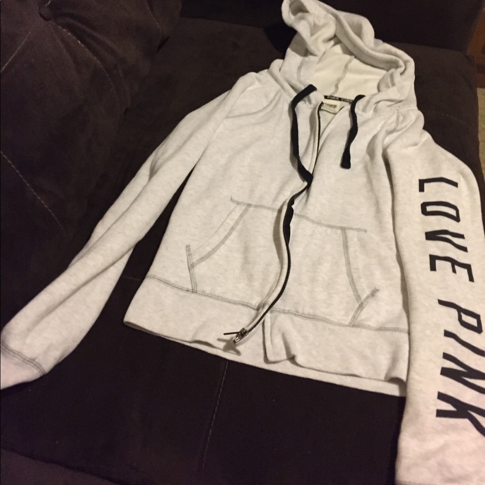Pink hoodie