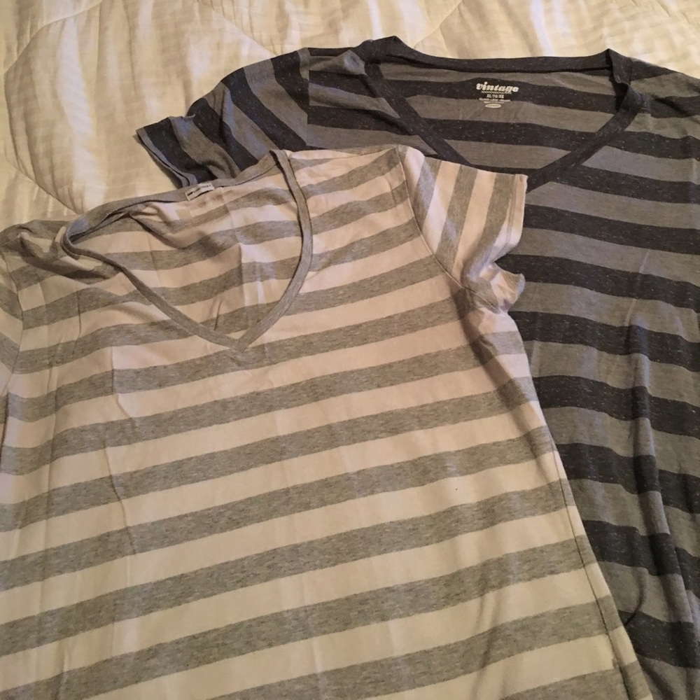 2 flattering tops - Gap and Old Navy